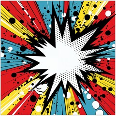 Poster style Explosion