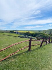 fence in the countryside