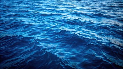 Obraz premium blue deep sea texture of the surface level Asymmetrical