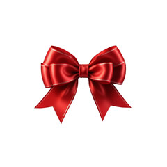 Red Bow Isolated 2