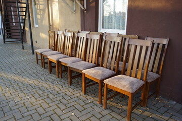 chairs and tables