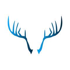 Deer Antlers icon template