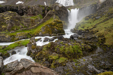 Waterfall in Iceland