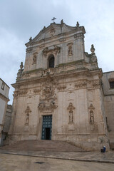 Fototapeta premium Basilika San Martino, Martina Franca, Apulien, Italien
