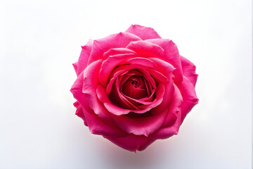 Fototapeta premium bouquet of roses against a white background