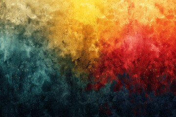Obraz premium Vibrant Abstract Rainbow Gradient Background with Grainy Texture