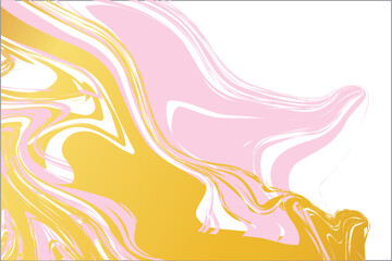 Marble Pink Gold Texture Pattern Design Template
