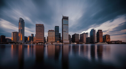 Naklejka premium Beautiful scenery landscape