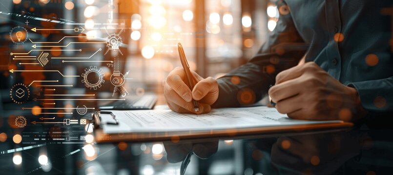 Business Process Management and Digital Document Evaluation for Accounting and Corporate Audits