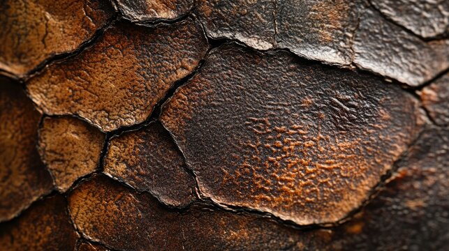 Texture of dry skin as background  macro view 