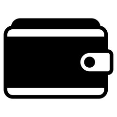 Obraz premium Wallet black friday marketing icon 