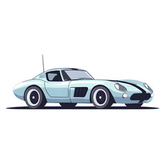 Fototapeta premium Simple Car flat icon