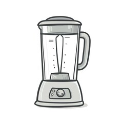 blender isolated on white background