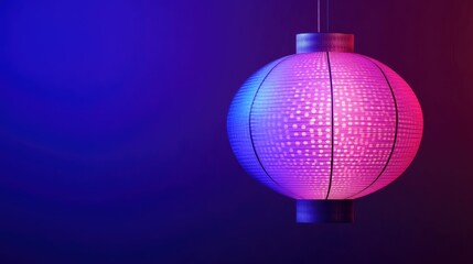 Fototapeta premium Purple glowing lantern texture Abstract wallpaper 