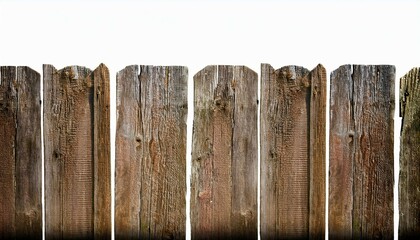 old wooden fence with rope