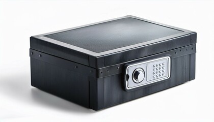 Fototapeta premium safe with combination lock isolated