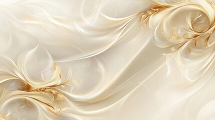 Obraz premium A warm, soft beige background with subtle swirling patterns