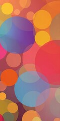 Abstract background of vibrant colorful circle transitions, circle, gradient, bright