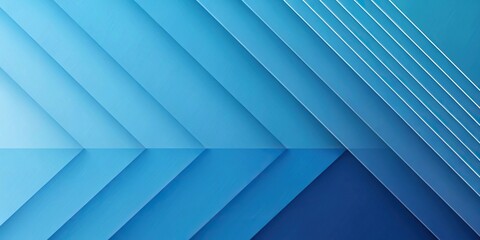 Fototapeta premium Abstract Blue Gradient Background with Geometric Shapes, color gradient, visual effect, artistic background, design element, blue gradient