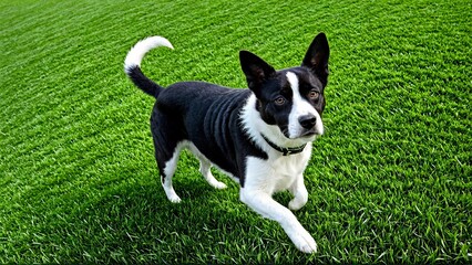Fototapeta premium border collie dog