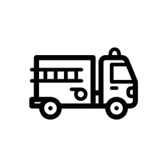 Truck icon symbol vector illustration

