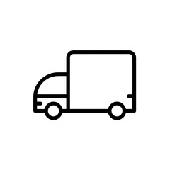 Truck icon symbol vector illustration
