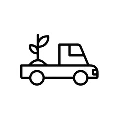 Truck icon symbol vector illustration

