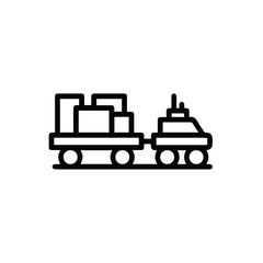 Truck icon symbol vector illustration
