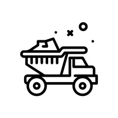 Truck icon symbol vector illustration
