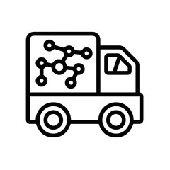 Truck icon symbol vector illustration
