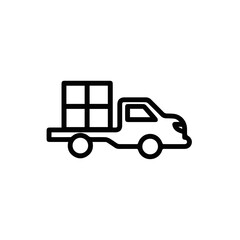 Truck icon symbol vector illustration
