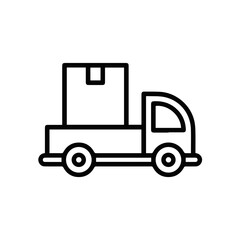 Truck icon symbol vector illustration
