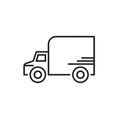 Truck icon symbol vector illustration
