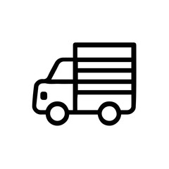 Truck icon symbol vector illustration
