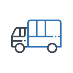 Truck icon symbol vector illustration
