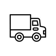 Truck icon symbol vector illustration
