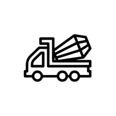 Truck icon symbol vector illustration
