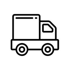 Truck icon symbol vector illustration
