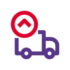 Truck icon symbol vector illustration
