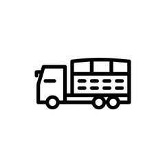 Truck icon symbol vector illustration
