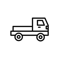 Truck icon symbol vector illustration
