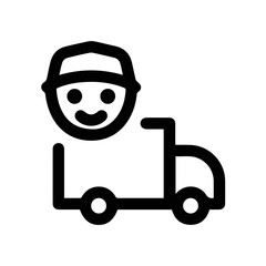 Truck icon symbol vector illustration
