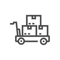 Truck icon symbol vector illustration
