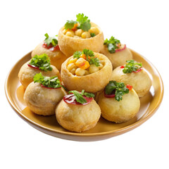 Sev puri - Indian snack and a type of chaat. Popular in Mumbai pune from Maharashtra. it's a roadside food also served as a starter in restaurants