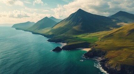 Coastal Mountain Landscape