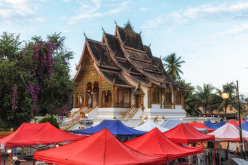 Haw Phra Bang and Luang Prabang Night Market