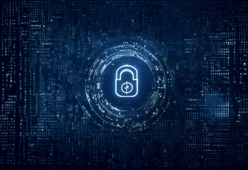 Obraz premium datum encryption cybernetic computer network code crime abstract threats secure concept binary cyberspace security analysis transfer analytics global background protection database connection virtual