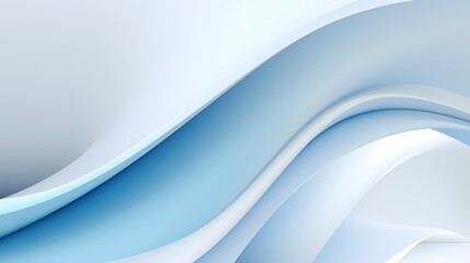 digital technology blue and white abstract curve poster background