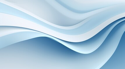 Fototapeta premium digital technology blue and white abstract curve poster background