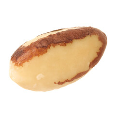 One tasty Brazil nut isolated on white